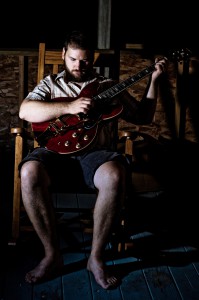 Nothing like a porch and rocking chair for a little pickin'.