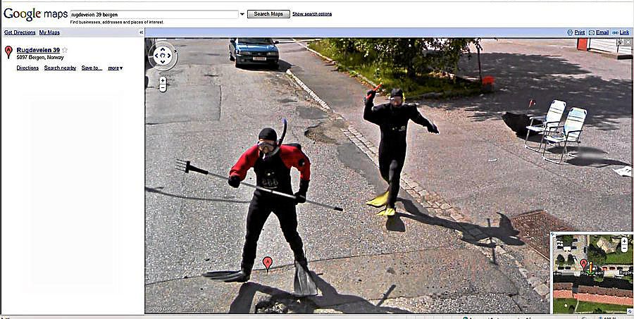Also, if you go on Google Maps and click down to street view you can see in 