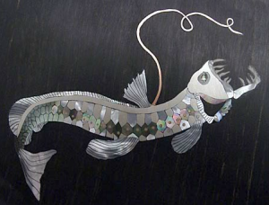 An example of the elegant inlay art of Craig Lavin