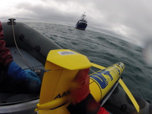 Deploying the underwater robots!!!!  MUU HAA HAA!!