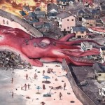 Giant Squid Attacks Town