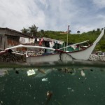 Striking image of plastic pollution in Philippines